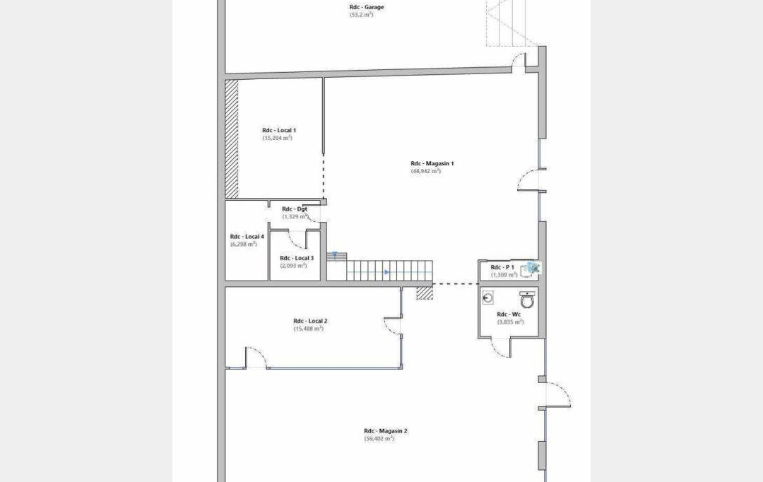 Annonces TOURNON : Local / Bureau | SAINT-PERAY (07130) | 271 m2 | 1 600 &euro; 